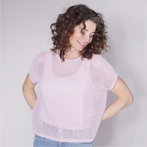 Soft Crochet Shirt Sweater